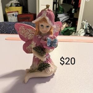Pink Fairy Figurine